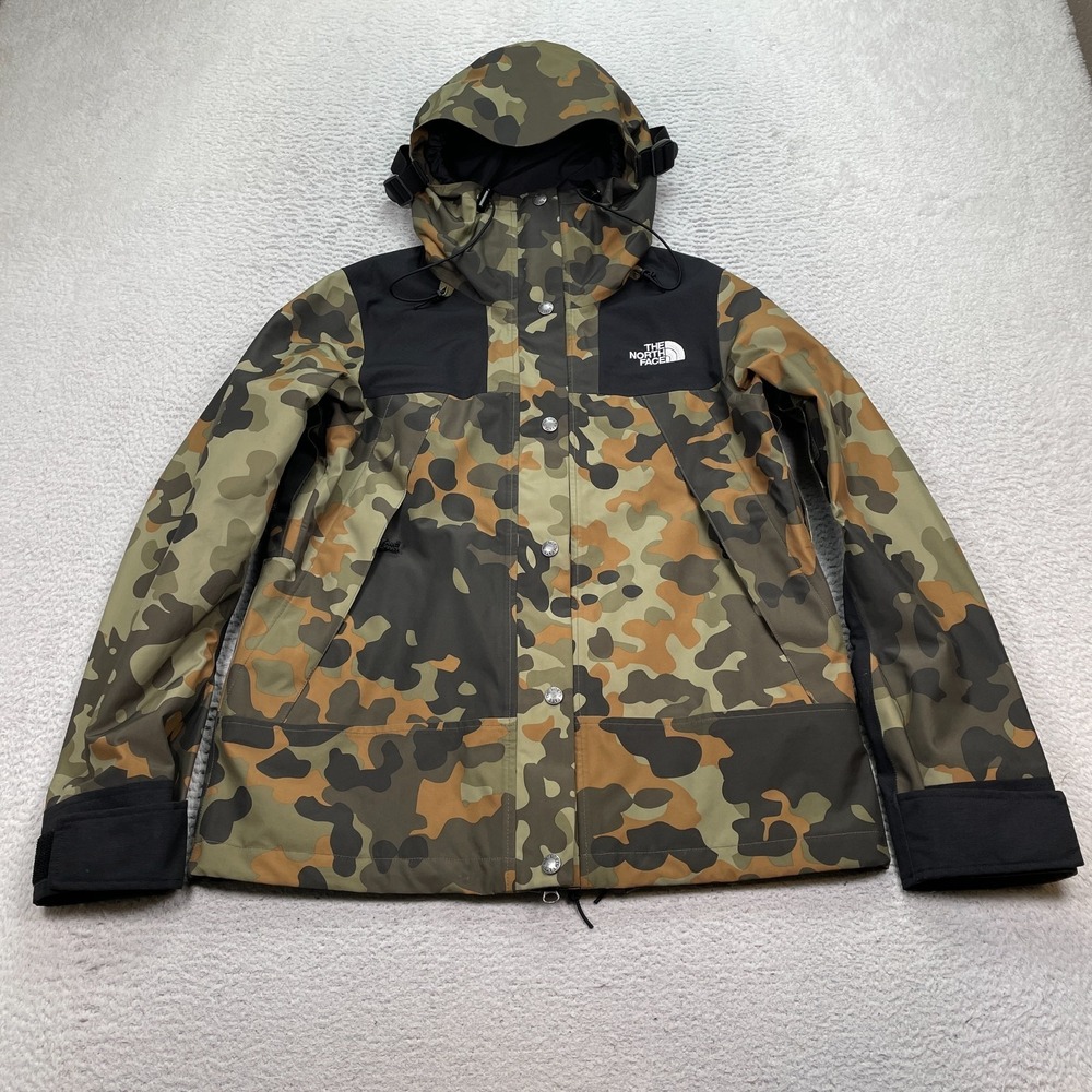THE NORTH FACE RETRO 1990 MOUNTAIN JACKET Womens Small GTX CAMO